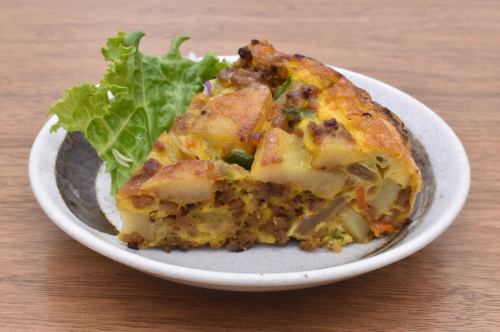 Spanish curry omelet
