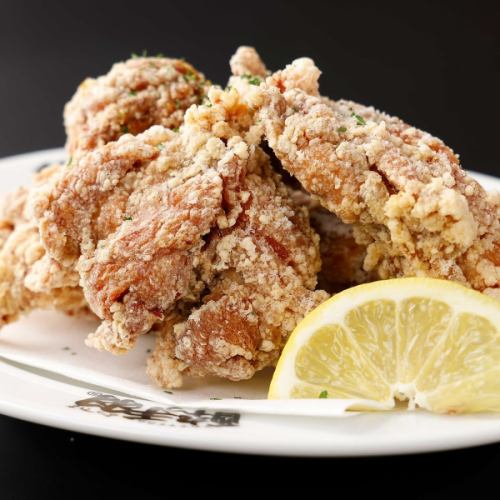 Crispy and juicy ``deep-fried young chicken''