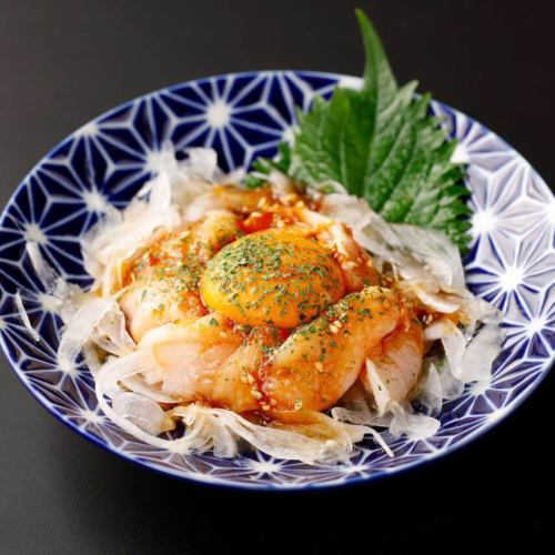 雞胸肉 yukhoe