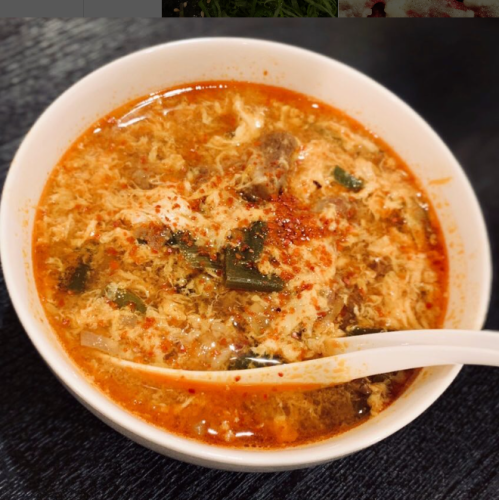 매운 쇠고기 줄무늬 쿠퍼