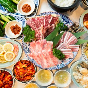 A collection of popular menus ♪ 11 dishes where you can enjoy Yakiniku Shinsuke for the masses [120 minutes all-you-can-drink included] 5,000 yen