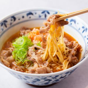 Suke soba (meat soba)