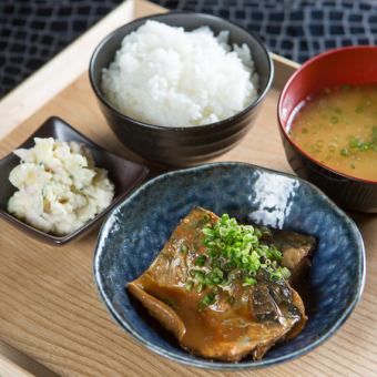 鲭鱼味噌套餐