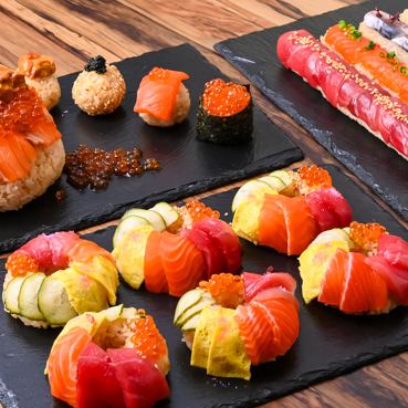 ドーナツ寿司が大人気◎