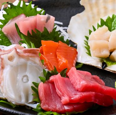 旬の海鮮が盛り沢山◎