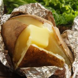 Hokkaido potatoes with butter