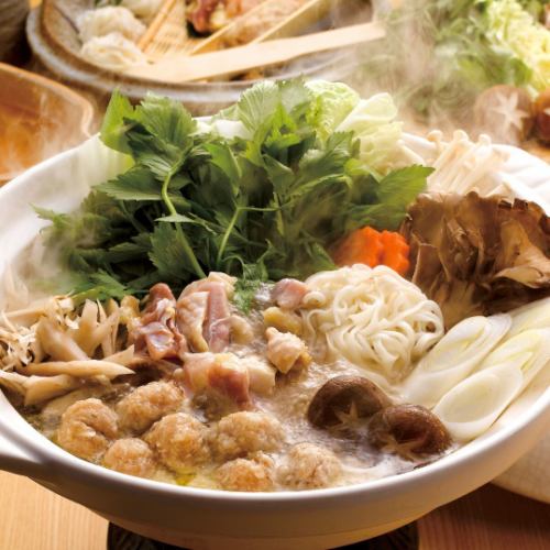 鶏白湯鍋（1人前）