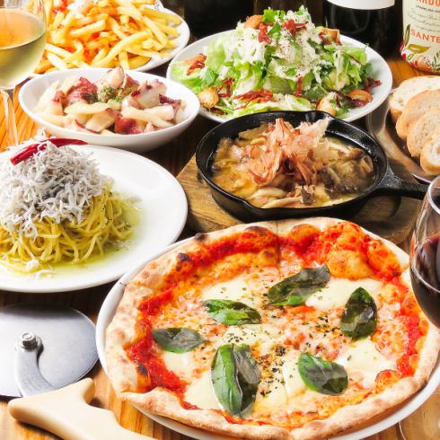[1 minute walk from Nakano Station] The oven-baked pizza is excellent! A popular casual bar in Nakano with the best value for money!