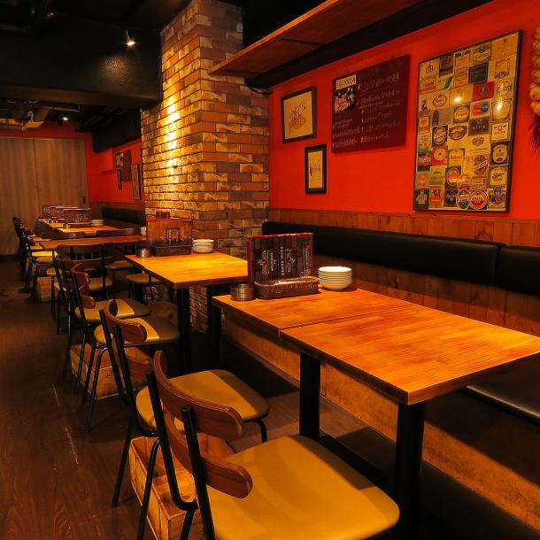 [Can be reserved for small groups!] Conveniently located just a minute's walk from Nakano Station! A stylish space where you can chat to your heart's content with your friends, full of fun and excitement. The table seats are perfect for everyday meals, drinking parties, girls' nights, welcoming and farewell parties, year-end and New Year parties, and more... Enjoy the relaxing atmosphere as if you were at home!