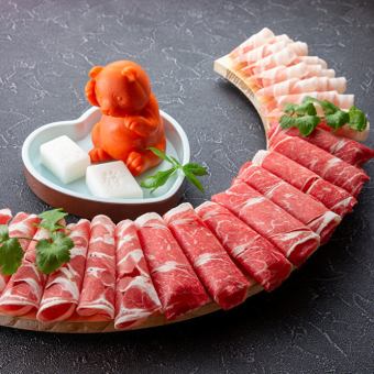 ★全40種類以上★食べ放題【限定しゃぶしゃぶお試しコース】3480円♪