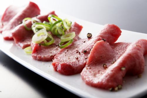Wagyu beef thinly sliced salt tongue