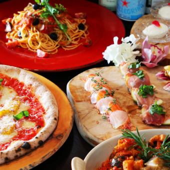 《2時間飲み放題付き》☆全10品☆忘新年会プラン5500円(税込)