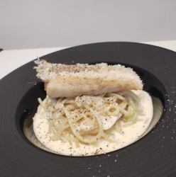 季節のクリームパスタ
