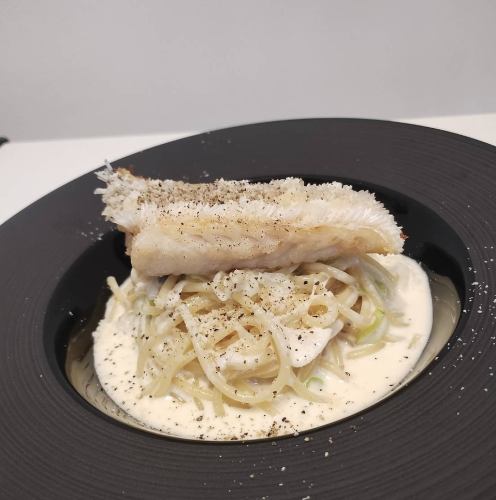 季節のクリームパスタ