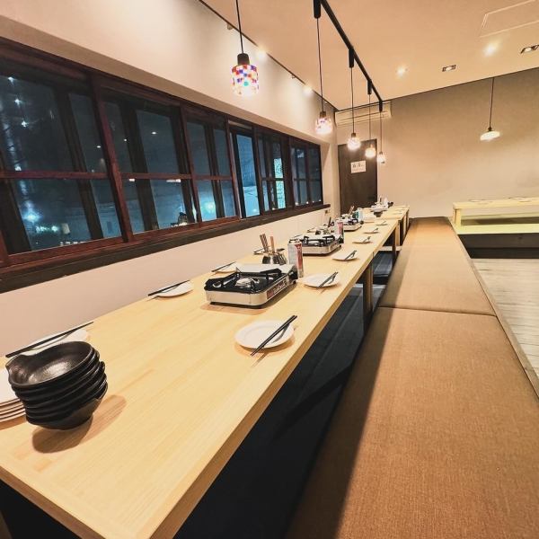 The newly renovated "Tsuru no Ma" can accommodate up to 30 people.Definitely try it at a party!!