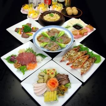 【要予約】冬　飛天(ひてん)コースフカヒレの姿煮込み、北京ダックなど全9品8250円(税込)