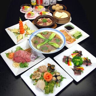 【要予約】春の飛天(ひてん)コースたっぷり2時間飲み放題付き！4名様～全9品9700円(税込)
