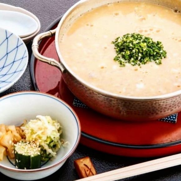[Domestic tiger blowfish rice porridge] Feel free to order a la carte!