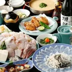 【기간 한정!】전 7품 여름 복어 코스