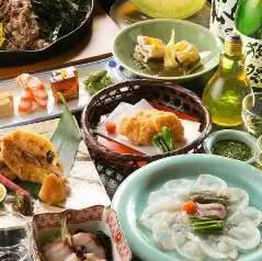 【その日の厳選食材おまかせ逸品】三代目「技」コース《全9品》