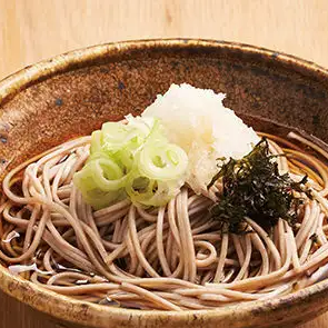 Chilled grated 100% soba