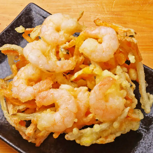 [Specialty] You can also add your own toppings such as vegetable kakiage tempura.