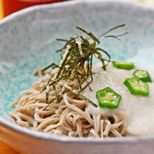Chilled Tororo Juwari Soba ~Soba can be replaced with udon for all products~