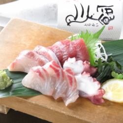 【人気メニュー】お刺身3種盛合わせ