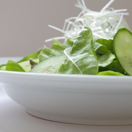 Refreshing green salad