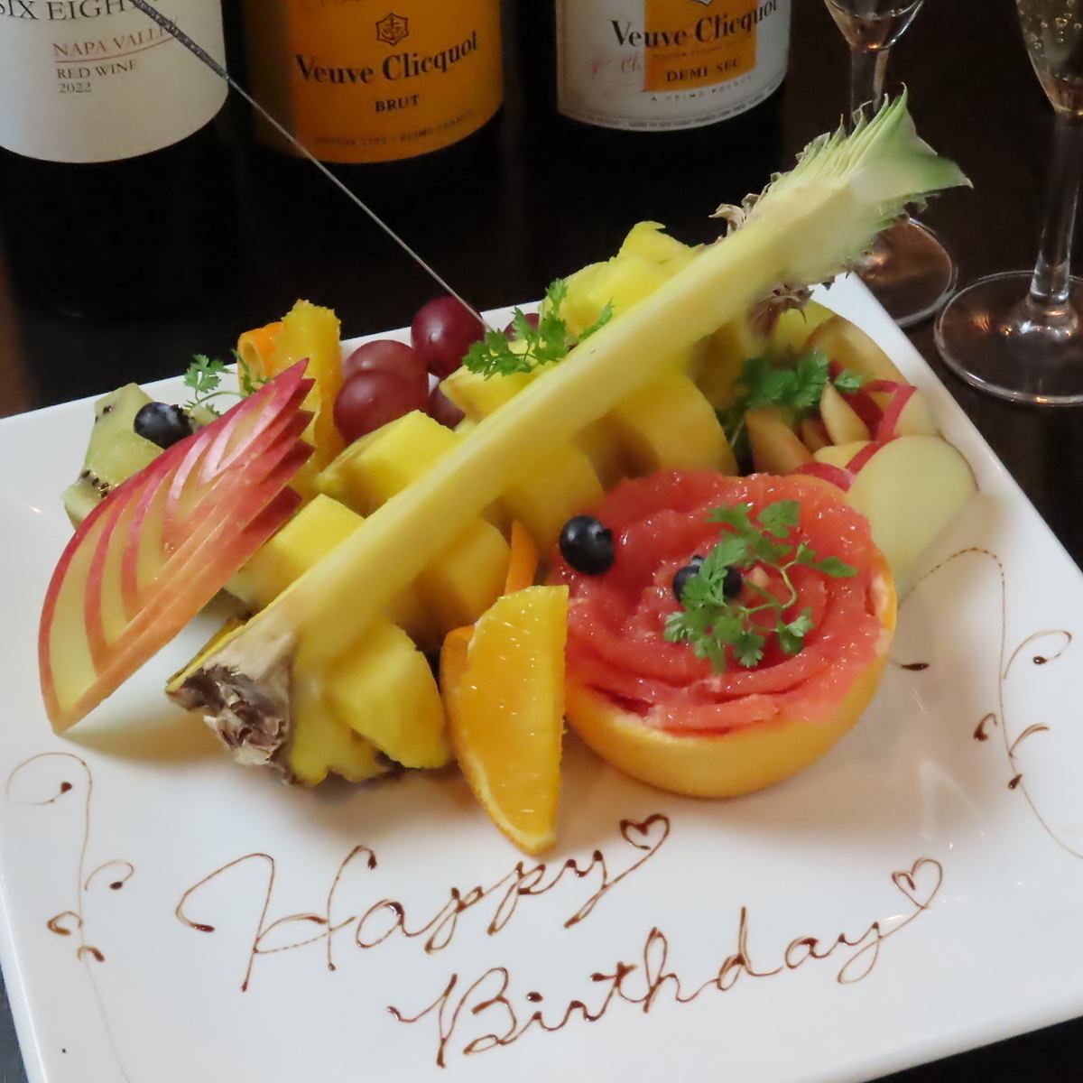 みんなでワイワイ誕生日・記念日を祝いたい方は是非当店まで◎