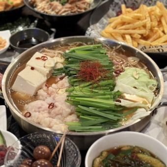 【歓送迎会コース】90分飲み放題(生ビール付き)・歌い放題・料理(鍋)付き5800円(税込)