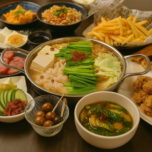 “もつ鍋”等のお料理も◎