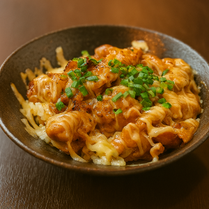 照燒蛋黃醬雞肉飯