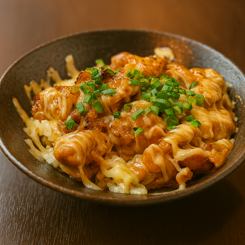 照りマヨチキン丼