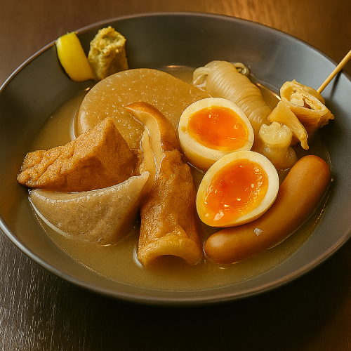 【とろける半熟卵と染み染み大根が絶品】贅沢なおでん7種盛り合わせ