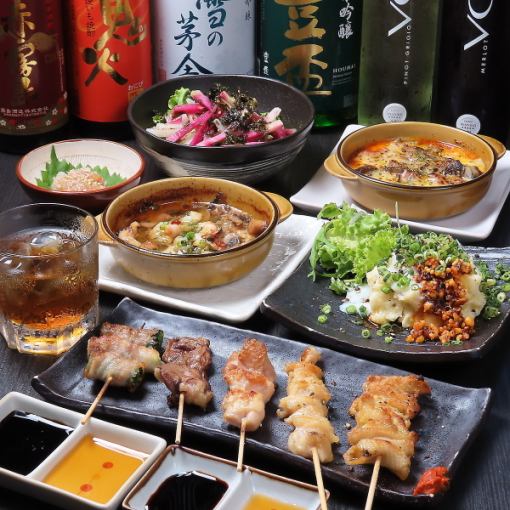 ひえばらお手軽コース　飲み放題付き　3980円