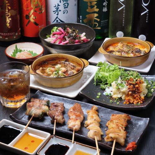 国産鶏の焼き鳥と多彩なメニューで家族の笑顔を引き出す