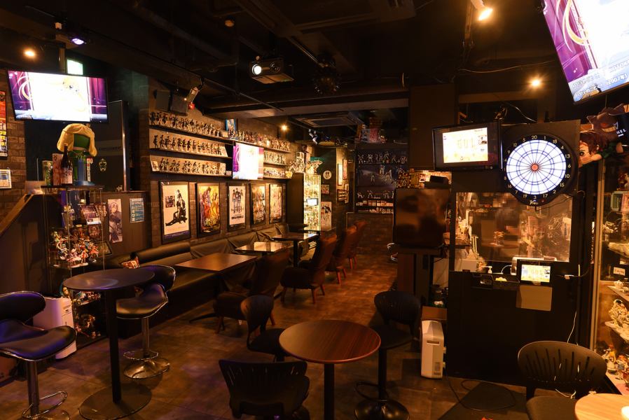 [5-minute walk from Tenjin Station ◎] A dining bar "CrossOver" where you can enjoy all-you-can-eat karaoke, darts, and games with a wide selection of cocktails, champagne, and all-you-can-eat and drink, such as drinking parties with friends, girls-only gatherings, birthday parties, and second parties. We are waiting for you! The second party at Tenjin Station will be decided by CrossOver!