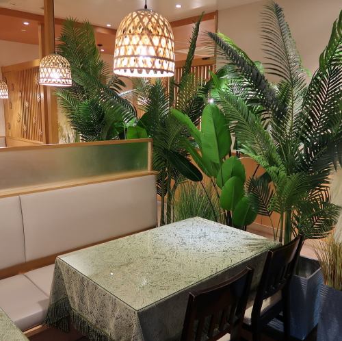 綺麗な内装とエキゾチックな空間♪