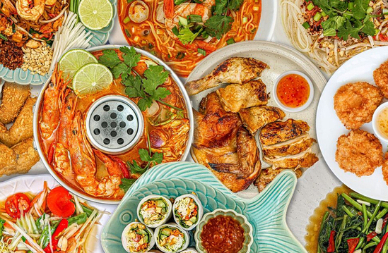 モダンタイ料理をベースに季節の食材を楽しめる伝統と革新のタイ料理の数々♪