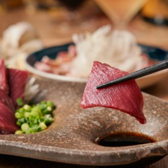 【忘年会/宴会にぜひ!】焼鳥月見の豪華プレミアムコース≪15品≫3時間飲み放題付 6000円