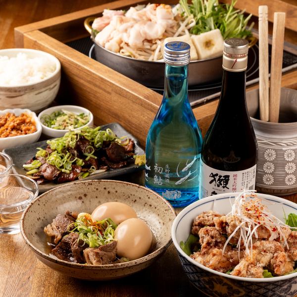 一品メニューもご用意♪日本酒は飲みきりミニボトルで鮮度第一★