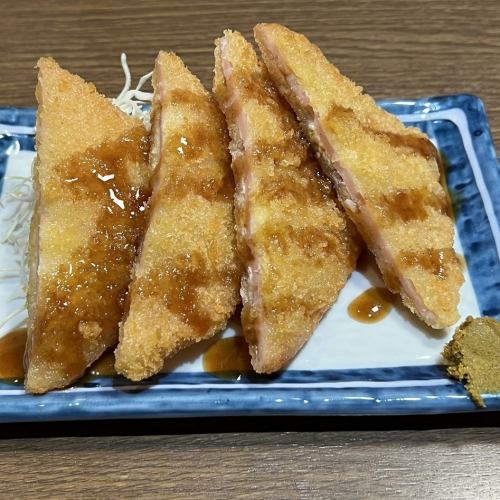 火腿肉饼