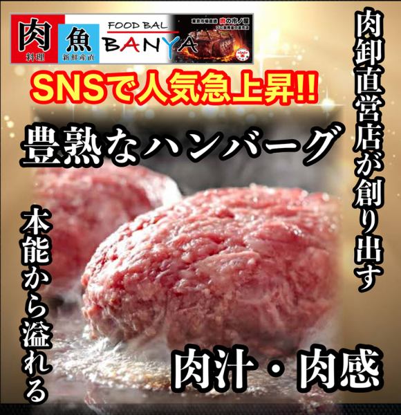 国産牛100％ハンバーグ