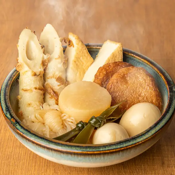 [Orders accepted individually★] Seasonal special oden simmered slowly in chicken broth