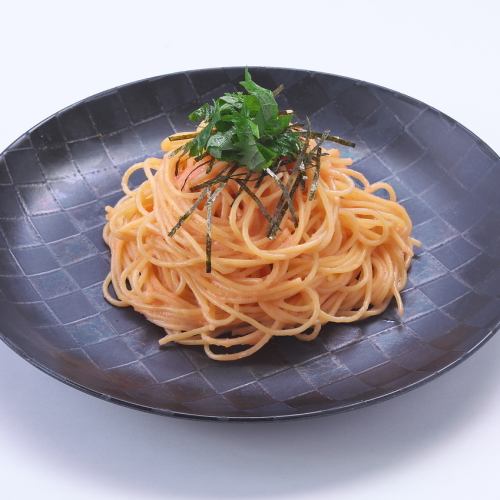 Japanese-style mentaiko pasta