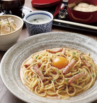 【ＡＬＬタイムＯＫ♪】お好きなパスタとお好きなデザート堪能！全5品！！ゆる音家セット