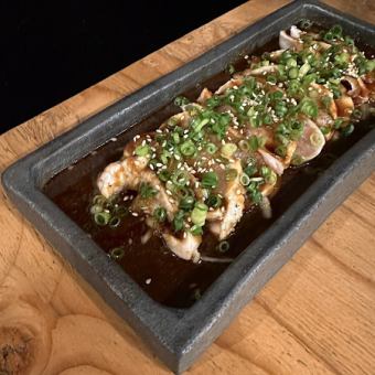 Seared local chicken