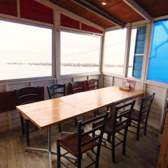 [Hidden private room space] Up to 15 people are possible ♪ It is recommended to be able to enjoy the ocean view while being a private room ★ It is very good as a location in a calm space! Ideal for talking with special scenes and important people ♪ Enjoy with sake and food! Curry flavored oden 1400 yen (for two people) is also recommended in winter only ♪