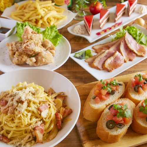 *お試しコース* ★月~木限定★2時間飲放題付・2次会にもOK!6品3480円⇒2480円